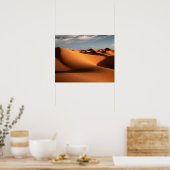 Poster Deserts | Erg Chebbi Dunes Morocco (Cuisine)