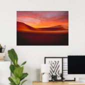 Poster Deserts | Rolling Desert Landscape (Bureau à domicile)