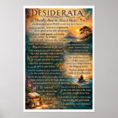 Poster Desiderata  (Devant)