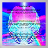 Poster Desiderata (Devant)