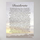 POSTER DESIDERATA (Devant)