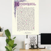 POSTER DESIDERATA (Bureau à domicile)