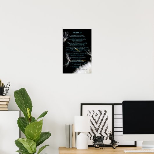 Poster Desiderata (Bureau à domicile)