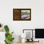 Poster Desiderata - Burgh Island de Bantham à Sundown (Bureau à domicile)