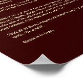 Poster Desiderata - Chalet de chaume de Willy Lott (Coin)