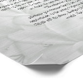 Poster Desiderata "choses désirées" (Coin)