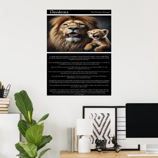 Poster Desiderata : Echos Joyeuses (Bureau à domicile)