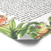 Poster DESIDERATA Forêt tropicale des pluies (Coin)