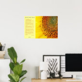 Poster Desiderata - Golden Sunflower Seeds (Bureau à domicile)