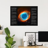 Poster Desiderata - Helix Nebula, L'Oeil (Bureau à domicile)