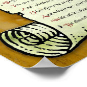 Poster Desiderata ~ Inspiration intemporelle (Coin)