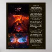 Poster Desiderata - La beauté de l'espace extra-atmosphér (Devant)