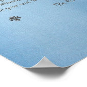 Poster DESIDERATA nuages prudents (Coin)