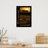 Poster Desiderata Poem Desiderata A-10 Thunderbolt (Cuisine)