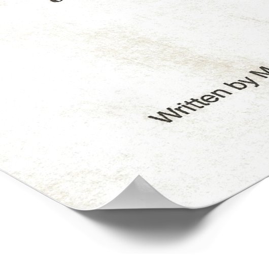 Poster DESIDERATA Poem=Max Ehrmann=Collection Parchment (Coin)