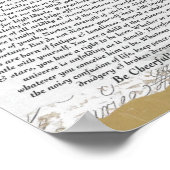 Poster DESIDERATA Poem=Max Ehrmann=On Graduation Scroll (Coin)