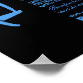 Poster Desiderata Poème Pêche Au Milieu De L'Océan (Coin)