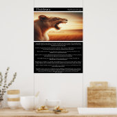 Poster Desiderata : Reine de l'Heure d'or (Cuisine)