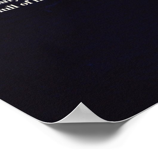 Poster Desiderata Tree par le lac (Coin)