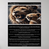 Poster Desiderata : Un lien de ruines (Devant)