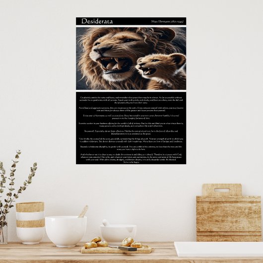 Poster Desiderata : Un lien de ruines (Cuisine)