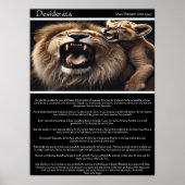 Poster Desiderata : Une symphonie de voitures (Devant)