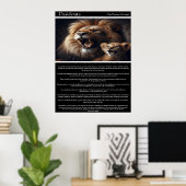 Poster Desiderata : Whispers of the Pride (Bureau à domicile)