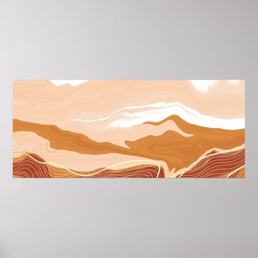 Poster Design arrière - plan en marbre de luxe. ma liquid (Devant)