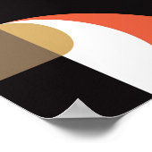 Poster Design arrière - plan géométrique. Application d'i (Coin)