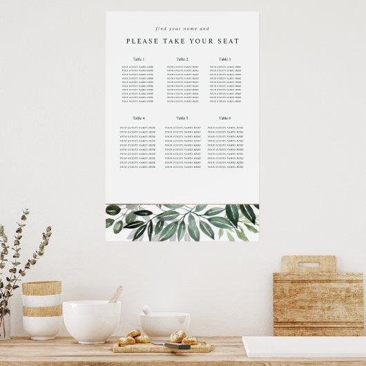 Poster Design botanique classique (Cuisine)