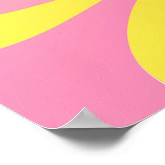 Poster Design coloré (Coin)