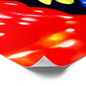 Poster Design coloré Berry Medley (Coin)