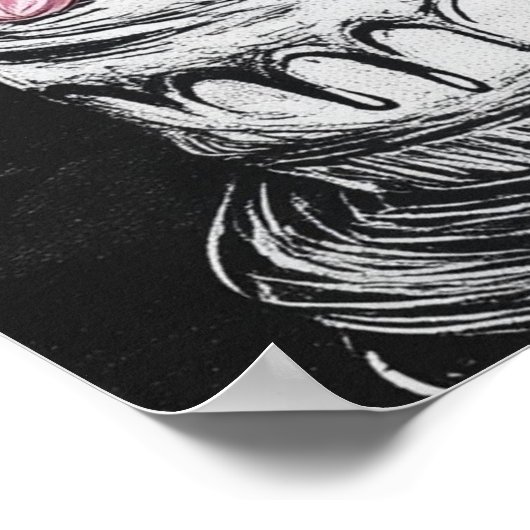 Poster Design d'anniversaire de style Chalkboard (Coin)