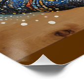 Poster Design d'art crocodile australien (Coin)