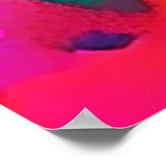 Poster Design d'art Lizard coloré (Coin)