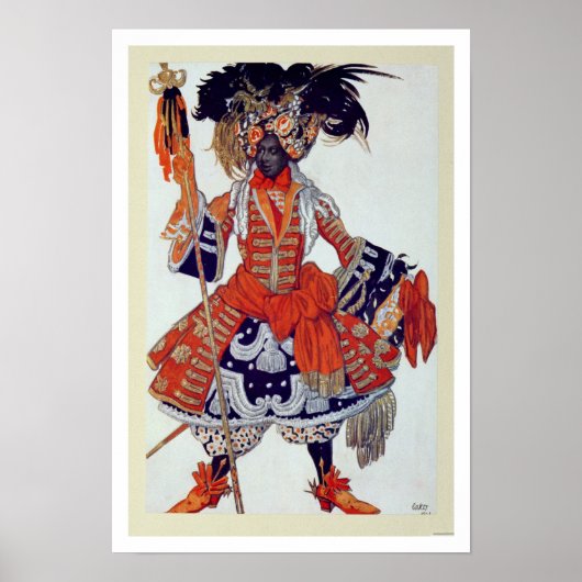 Poster Design de costume pour la Garde de la Reine, de Sl (Devant)