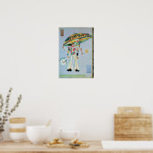 Poster Design de costume pour l'opérette (Cuisine)
