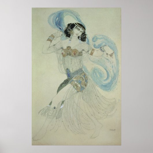 Poster Design de costume pour Salome (Devant)