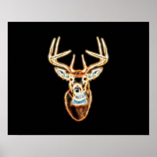 Poster Design de Deer Head Energy Spirit (Devant)
