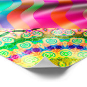 Poster Design de fleurs Mandala (Coin)