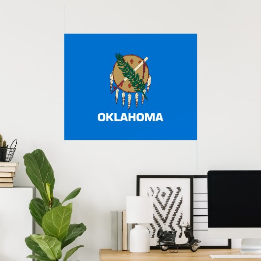 Poster Design de l'Oklahoma State (Bureau à domicile)