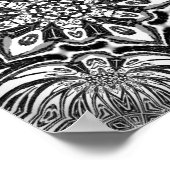 Poster design de mandala de fleurs (Coin)