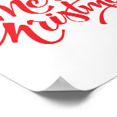 Poster Design de Noël avec arbres (Coin)