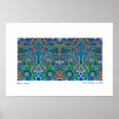 Poster Design de points d'inspiration autochtone par Gina (Devant)