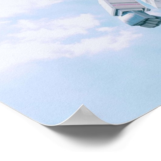 Poster Design de style armure mobile Gundam RX 78 (Coin)