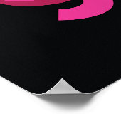 Poster Design de texte coloré (Coin)