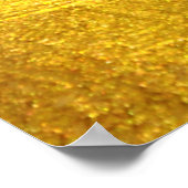 Poster Design de Texture Dorée Luxueux (Coin)