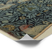 Poster Design de tissu de colombe et de Rose, vers 1879 (Coin)