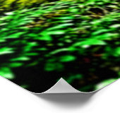 Poster Design de tranquillité de la forêt de Redwood (Coin)