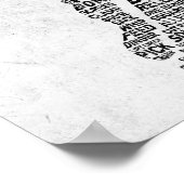 Poster Design de typographie de crosse (Coin)